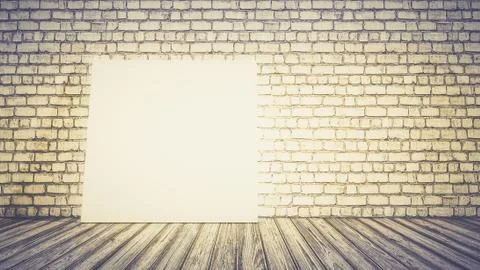 Vintage interior background. 3d rendering Stock-Fotos