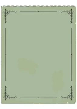 Vintage invoice Stock Illustration