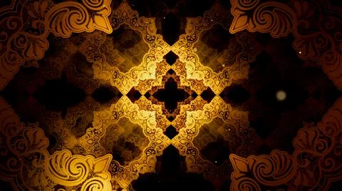 Vintage Islamic Pattern 스톡 일러스트