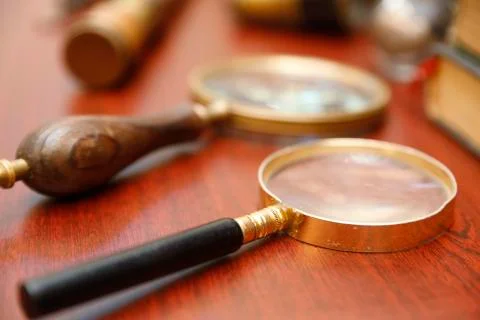 Vintage items close up Stock Photos