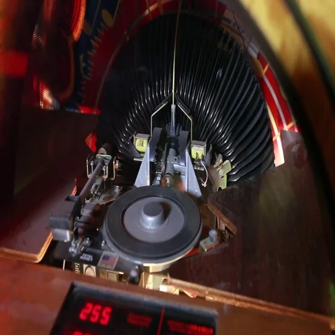Vintage jukebox 0496 Stock Footage 69518001