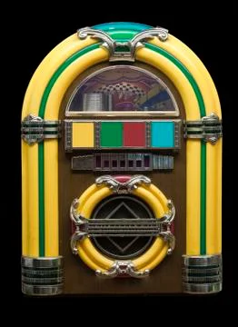 Vintage jukebox Stock Photos