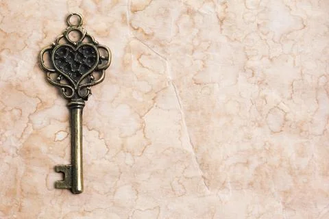 Vintage key Stock Photos