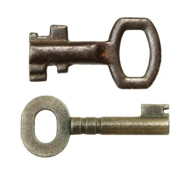 Vintage keys Stock Photos