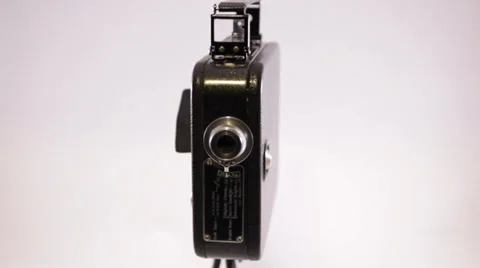Vintage KODAK camera pan up Stock Footage 37007432