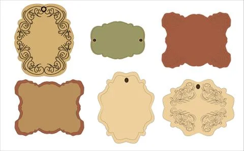Vintage label Stock Illustration