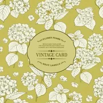 Vintage label Stock-Illustration