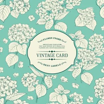 Vintage label 스톡 일러스트