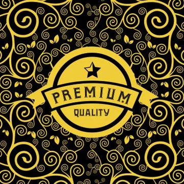Vintage label Stock Illustration