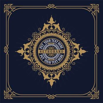 Vintage label premium - vector Stock Illustration