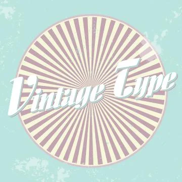 Vintage Lable Illustrazione stock