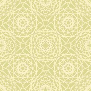 Vintage lace seamless pattern Stock Illustration