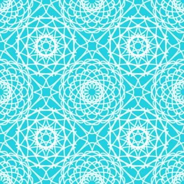 Vintage lace seamless pattern Stock Illustration