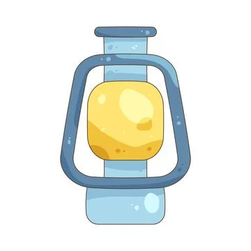 Vintage lantern Illustrazione stock