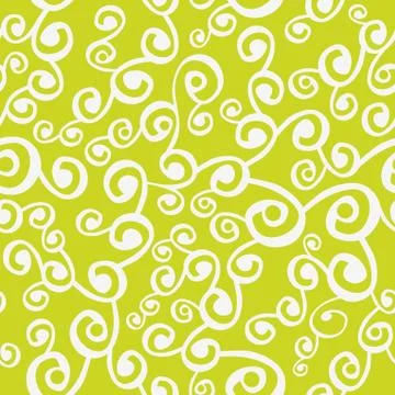 Vintage leaf  seamless texture. Stock Illustration