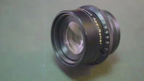 Vintage Lens Stock Footage 157553084