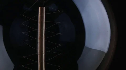 Vintage light bulb Video stock 71017731