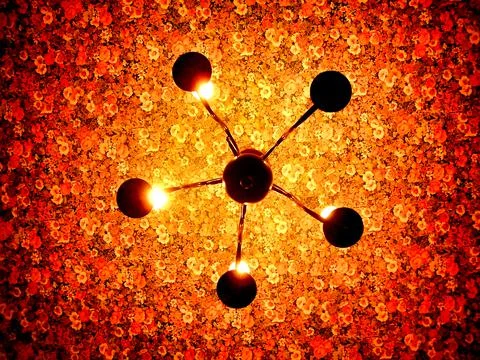 Vintage Light Fitting. Stock Photos