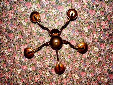 Vintage Light Fitting. Stock Photos
