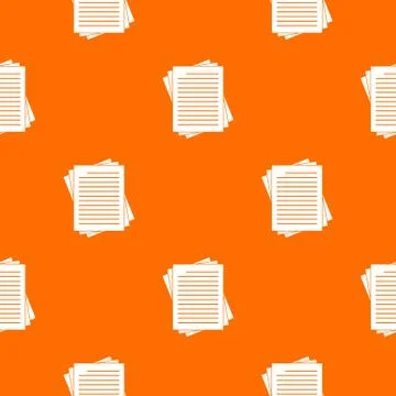 Vintage lined papers pattern seamless Stock Illustration
