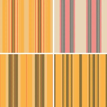 Vintage lines striped pattern in vector format. Seamless background for tex.. Stock Illustration