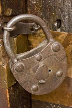 Vintage lock Foto stock