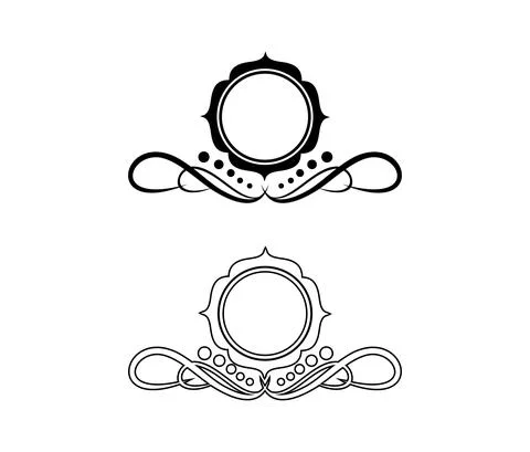 Vintage Logo Frame Stock Illustration