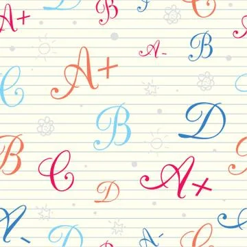 Vintage looking Blank notebook page background Illustrazione stock