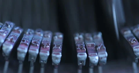 Vintage Manual Typewriter Stock Footage 169580464