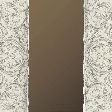 Vintage menu template design, vector, eps10 イラスト素材