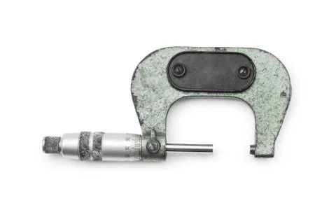 Vintage micrometer Stock Photos