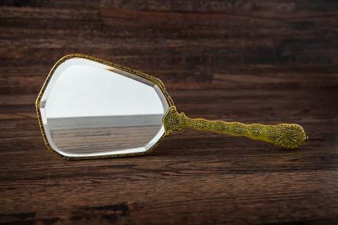 Vintage mirror Stock Photos