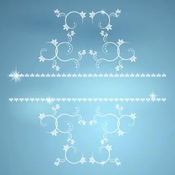 Vintage monograms for decoration. Vector EPS10 Stock Illustration