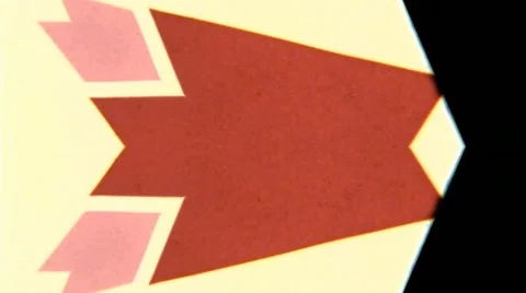 Vintage Morph Animation Loop 2/4 - Mirrored 8mm Film Transition Stock Footage 11398004