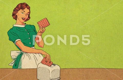 Vintage Mother Template PSD