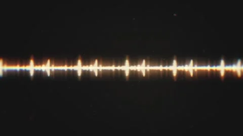 Vintage Music Digital Equalizer Background Stock Footage 255057428