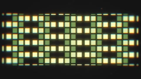 Vintage Music Digital Equalizer Background Stock Footage 256655732