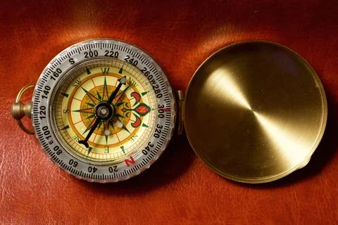 Vintage navigation concept 스톡 사진