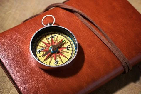 Vintage navigation concept Stock Photos