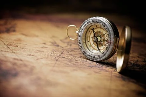 Vintage navigation concept Stock Photos
