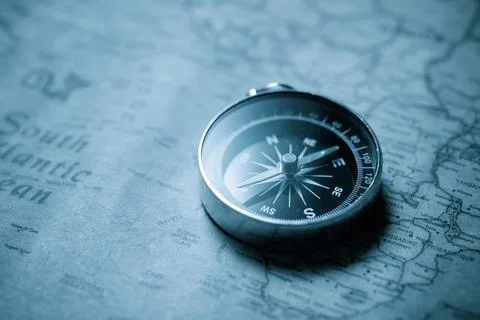 Vintage navigation concept Stock Photos