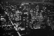 Vintage New York City - Archival Shots At Night Stock Footage