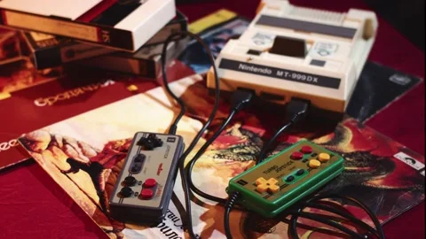 Vintage Nintendo Video stock 239357128