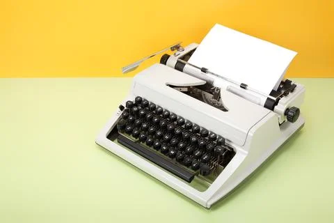 Vintage objects - Retro Typewriter Stock Photos