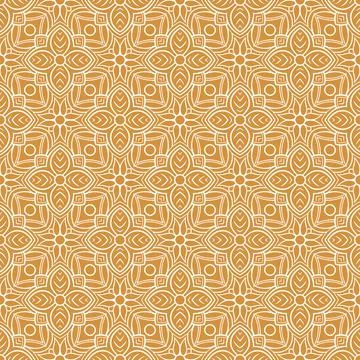 Vintage orange pattern Stock Illustration