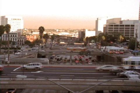 Vintage Overpass Stock Footage 151537