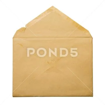 Vintage packet for correspondence Stock Photos