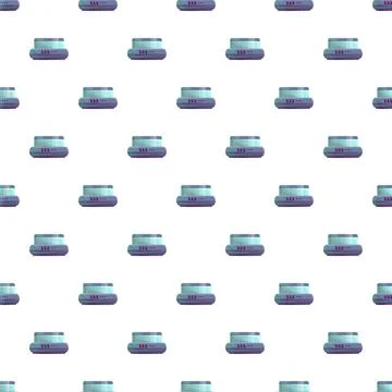 Vintage pager device seamless pattern for communication technology Stock Illustration