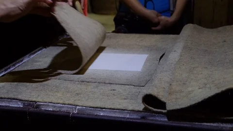 Vintage paper making process 스톡 동영상 116562543