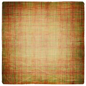 Vintage paper sheet with tiled pattern. isolated on white. Stock Illustration